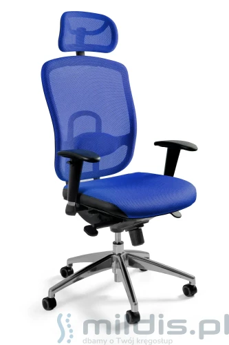 fotel Vip Unique niebieski