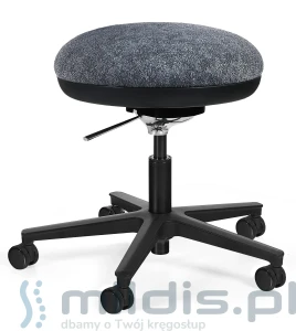 Taboret na kółkach obrotowy Turini - Unique