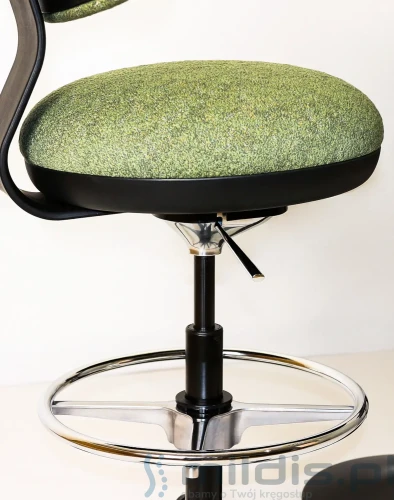 zielone krzesło Unique Turini