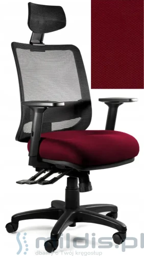 fotel Unique Saga Plus bl402 deepred