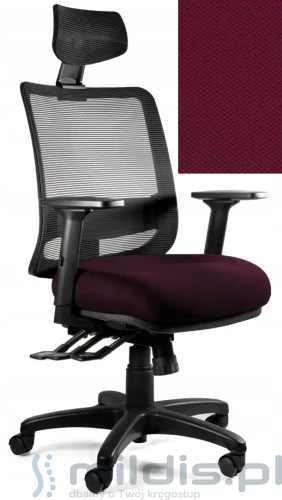 fotel Unique Saga Plus bl403 burgundy