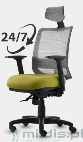 fotel 24-7 Saga Plus bl411 olive