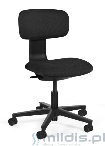 Krzesło obrotowe Robin - czarny stelaż - Unique