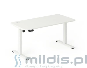 Biurko dla dziecka 119-159 cm Axio 120x60 cm białe – Entelo