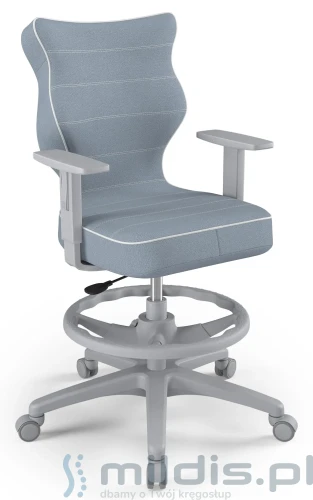 krzesło wysokie Entelo Duo grey js06