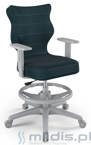 krzesło wysokie Entelo Duo grey mt24