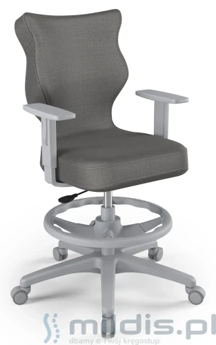 krzesło wysokie Entelo Duo grey mt33