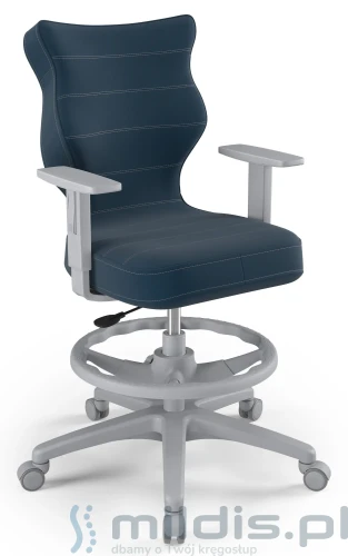 krzesło wysokie Entelo Duo grey vt24