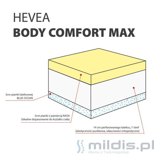 Comfort Body Max budowa