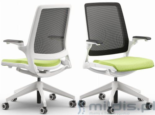 białe krzesło smart net