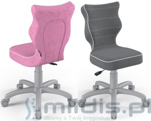 Krzesło dla dziecka 133-159 cm Petit Grey 4 - Entelo