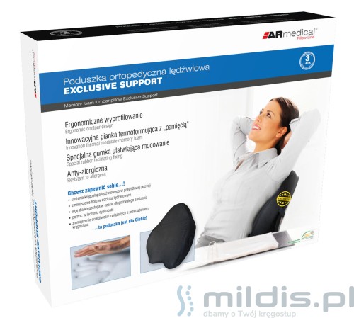 poduszka lędźwiowa duża