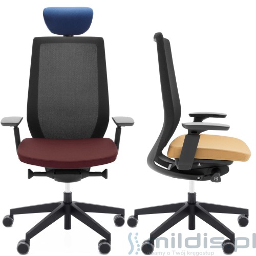 AccisPro - elastyczne krzesło biurowe
