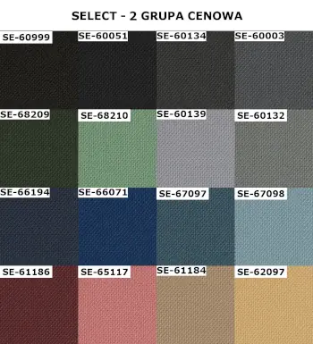 wzornik select Profim