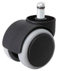 kółka gumowane do krzesła biurowego