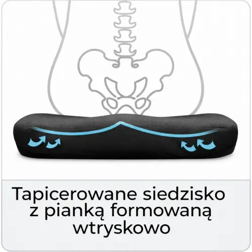 wygodne siedzisko fotela Fizjo Angel