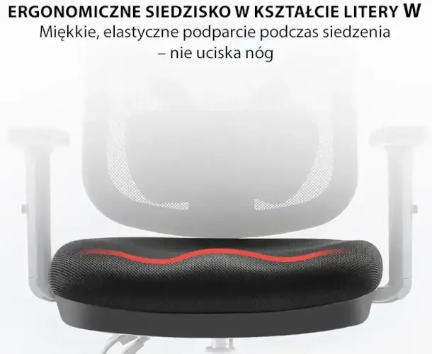 fotel Angel Jokasta - ergonomiczny kształt siedziska