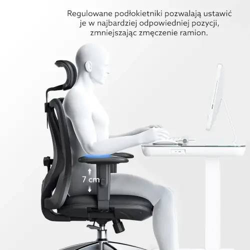 fotel Angel Europa - ustawienie podłokietników