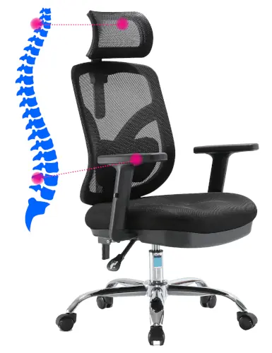 fotel ergonomiczny komputerowy