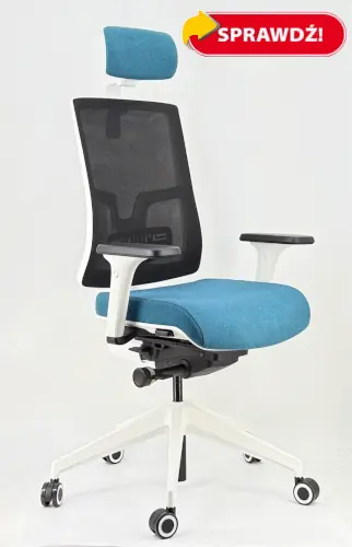 fotel Skill Net biały BGroup