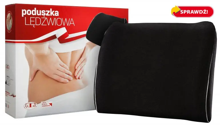 poduszka lędźwiowa ergonomiczna