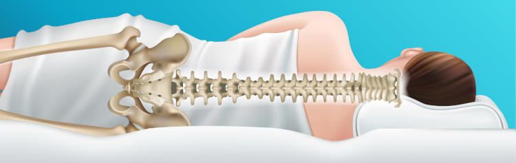 poduszka ortopedyczna na kręgosłup szyjny