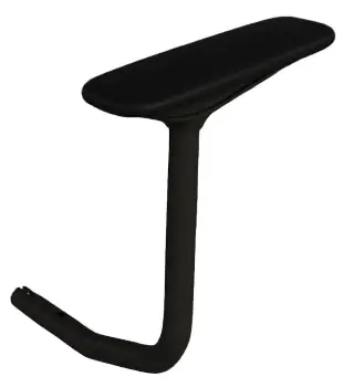 podłokietnik czarny krzesła Robin Unique