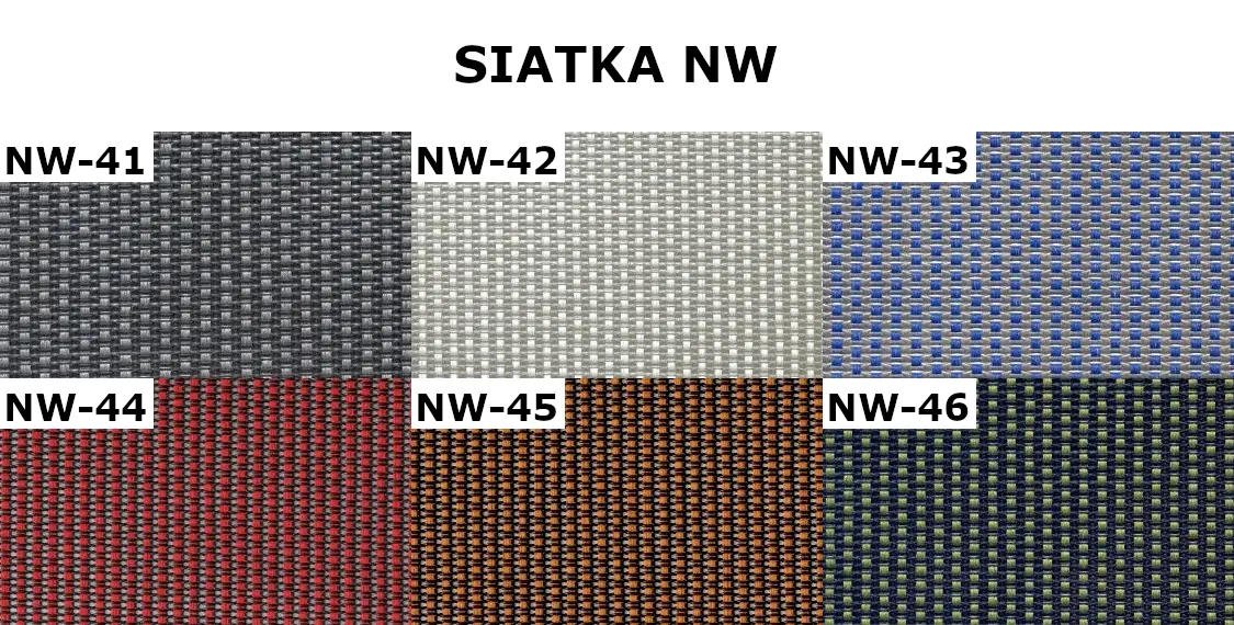 fotel wau 2 wzornik siatek