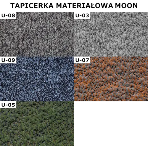 tapicerka Moon Unique - wzornik kolorów
