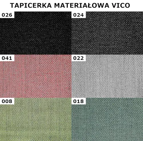 tapicerka Vico Unique - wzornik kolorów