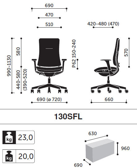 fotel gabinetowy violle