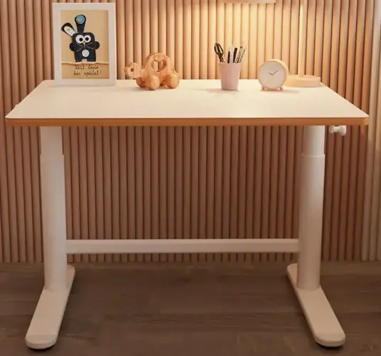 biurko regulowane spacetronik białe 80x60